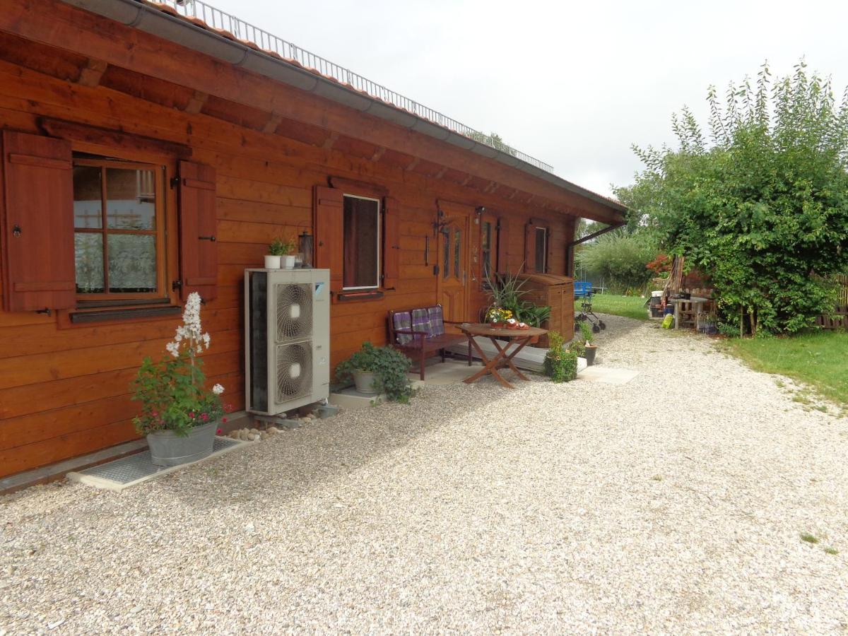 Soyen Barrierefreies Zimmer Im Blockhaus Mit Sauna Am See מראה חיצוני תמונה
