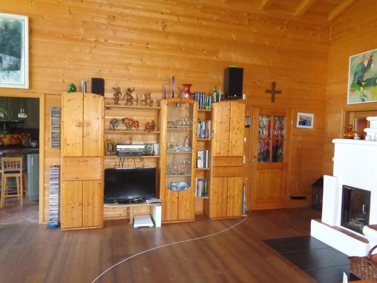 Soyen Barrierefreies Zimmer Im Blockhaus Mit Sauna Am See מראה חיצוני תמונה